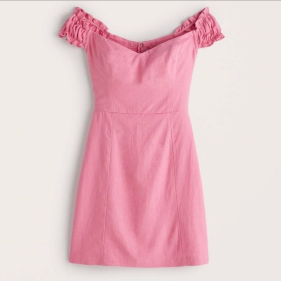 Abercrombie & Fitch Dresses & Skirts - 💛HP💛 A&F Ruffle Sleeve Corset Mini Dress, Size M